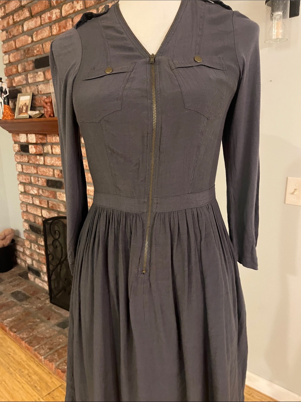 Anthropologie Parameter PTP 17  "D'armee" $138 Dress - Picture 2 of 5